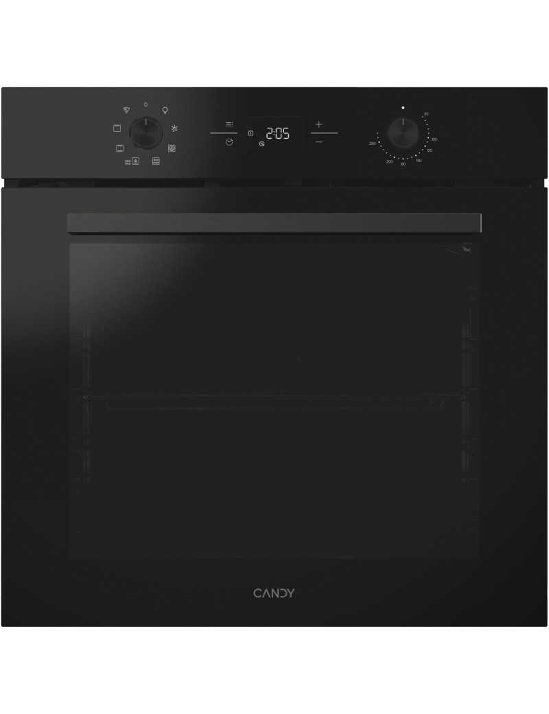 Candy CA6 NP3AT3EHTB beépíthetõ elektromos sütõ, Többszintes, EasySteam, 78l, Hidrolitikus, 9 funkció, Kijelzõ + 2 választógomb,