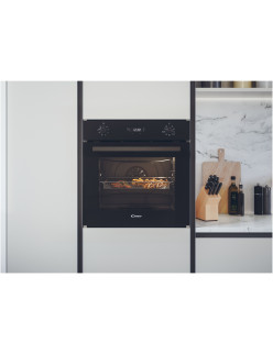 Candy FMBC A896S E0 Beépíthetõ Sütõ, 70 L, 2400 W, 9 funkció, A energiaosztály, Fekete