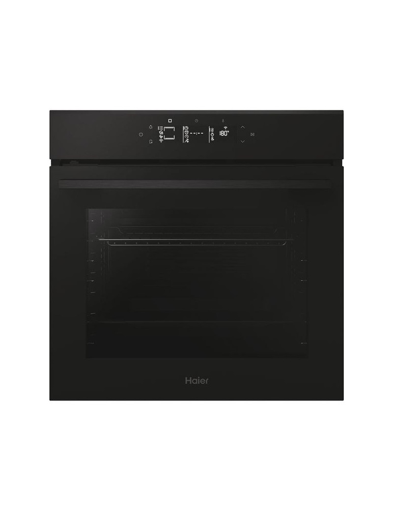 HAIER H6 ID46G3YTB beépíthetõ sütõ, elektromos, pirolitikus és hidrolitikus öntisztító, 78 l, A++ osztály, Wi-Fi, fekete
