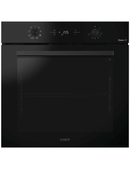 Candy CA6 NP3T3EHTB beépíthetõ elektromos sütõ, Többszintes, Easy Steam, 78l, Hidrolitikus, 9 funkció, Kijelzõ + 2 választógomb,