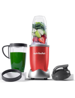 Nutribullet turmixgép NB907R, 900W, 950 ml, jégtörõ, pulzus, BPA-mentes, piros színû