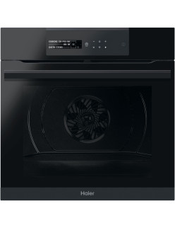 Haier HWO60SM6B9BH, Beépíthetõ elektromos sütõ, Pirolitikus és hidrolitikus öntisztító, WiFi, A+ energiaosztály, Softclose, 70 l