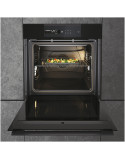 Haier HWO60SM6B9BH, Beépíthetõ elektromos sütõ, Pirolitikus és hidrolitikus öntisztító, WiFi, A+ energiaosztály, Softclose, 70 l