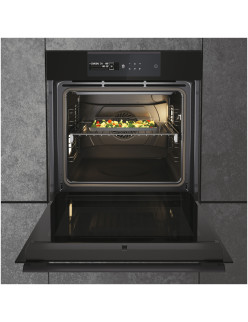 Haier HWO60SM6B9BH, Beépíthetõ elektromos sütõ, Pirolitikus és hidrolitikus öntisztító, WiFi, A+ energiaosztály, Softclose, 70 l