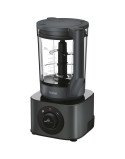 Haier HBL7W5 011 turmixgép, 1200W, LCD kijelzõ, Tritán test, Automatikus jégzúzó és smoothie program, Obszidián szürke