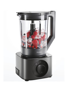 Haier HBL7W5 011 turmixgép, 1200W, LCD kijelzõ, Tritán test, Automatikus jégzúzó és smoothie program, Obszidián szürke