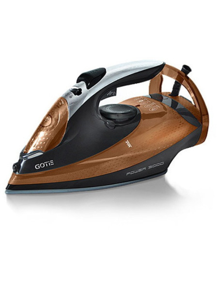 Gotie vasaló, Ergonomikus, 3000W, Arany/Fekete
