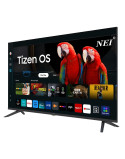 NEI 40T3K Smart Televízió, Full HD, 1920 x 1080 px, 100 cm, Tizen OS, Dolby, CI+, HDMI ARC, E energiaosztály, Fekete