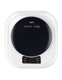NEI Falra szerelhetõ mini mosógép, 2.5 kg, Fehér, NWM3-WMW, 800 fordulat/perc, B energiaosztály