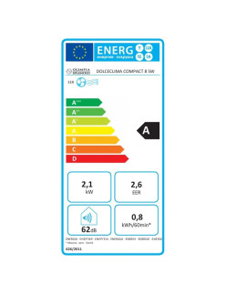 Olimpia Splendid hordozható klímaberendezés, Dolceclima Aria 8, 8000 BTU, alacsony fogyasztás, A energiaosztály, hûtés, párátlan