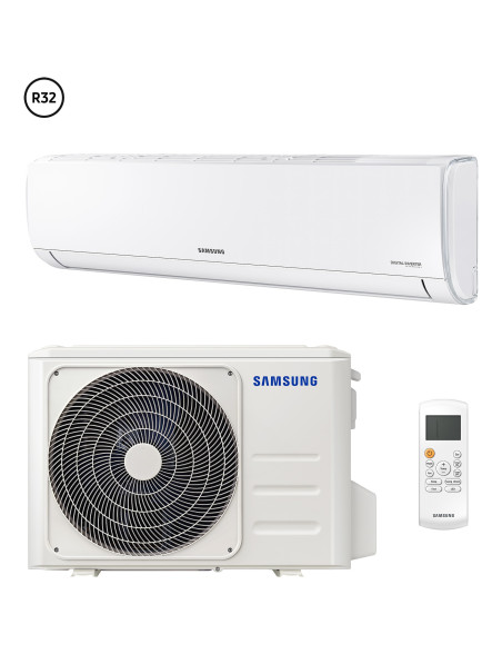 Samsung AR35 AR09TXHQASINEU/AR09TXHQASIXEU klímaberendezés, 2,5kW, HD Filter, Idõzítõ, Párátlanító funkció, Fehér