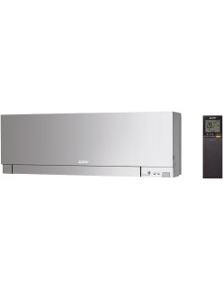 Mitsubishi Electric Kirigamine Zen MSZ-EF25VGKS Klíma, 9000 BTU, Wi-Fi, A+++ energiaosztály, ezüst
