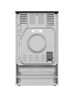 Üvegkerámia tûzhely Gorenje GEC5A61SG, Ûrtartalom 70l, Energiaosztály: A, 4 fûtési zóna, Ventilátor, Aquaclean, Rozsdamentes acé