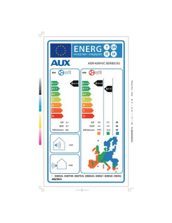 AUX ASW-H24F4A4/CAR3DI-C8 klíma, Inverter, WI-FI, Tisztítási emlékeztetõ, 24000 BTU, Hûtés/fûtés energiaosztály A+