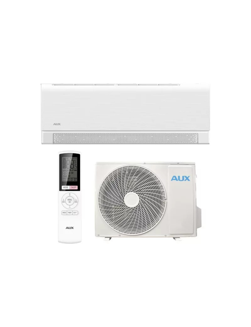 AUX Comfort klíma ASW-H09B7A4/CAR3DI-D0, C Series, 9000 BTU, Inverteres, Wi-Fi, Turbó funkció, Öndiagnosztika, A+++/A++ energiao