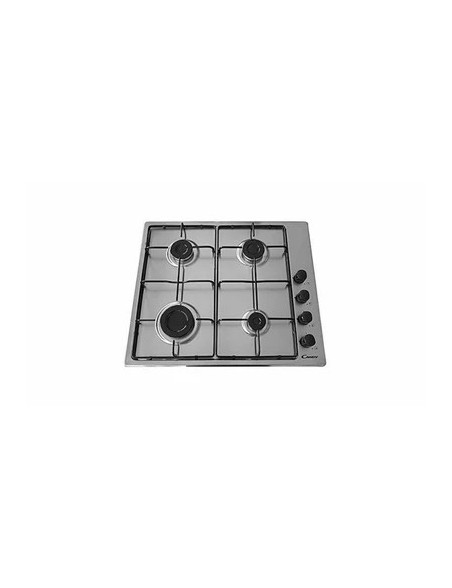 Candy CHW6LBX_HU beépíthetõ gázfõzõlap, 60cm, 4 gázégõ, mechanikus vezérlés, Inox