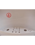Crown CWD-1905W irodai vízadagoló, elektronikus hûtés, fehér