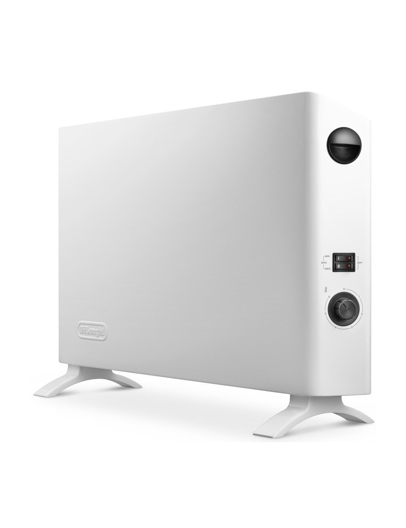 De'Longhi HSX2320F hordozható elektromos konvektor, 2000 W, 3 teljesítményfokozat, Állítható termosztát, Oldalsó szellõzõrendsze
