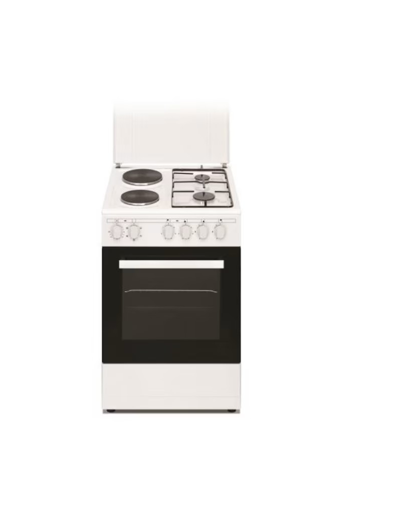 Kombinált tûzhely ARIELLI C-5060/2GFL, A osztály, fehér