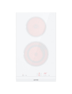 Gorenje ECT322WCSC üvegkerámia fõzõlap, érintésvezérlés, bõvíthetõ felület, fehér