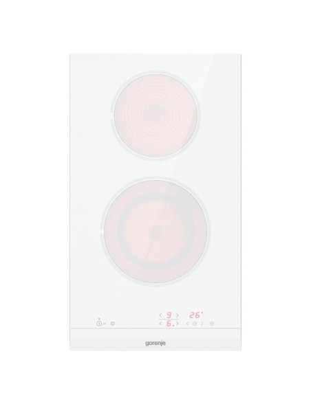 Gorenje ECT322WCSC üvegkerámia fõzõlap, érintésvezérlés, bõvíthetõ felület, fehér