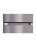 Kétajtós kombinált hûtõszekrény NEI MRF-142, F osztály, 138 L, H 128 cm, Inox
