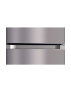 Kétajtós kombinált hûtõszekrény NEI MRF-142, F osztály, 138 L, H 128 cm, Inox