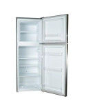 Kétajtós kombinált hûtõszekrény NEI MRF-142, F osztály, 138 L, H 128 cm, Inox