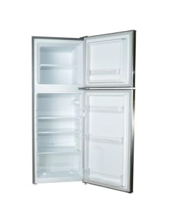 Kétajtós kombinált hûtõszekrény NEI MRF-142, F osztály, 138 L, H 128 cm, Inox