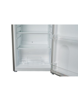 Kétajtós kombinált hûtõszekrény NEI MRF-142, F osztály, 138 L, H 128 cm, Inox