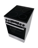 Gorenje GEC5C41SG kerámialapos tûzhely, 70L, 4 fõzõzóna, A energiaosztály, szürke