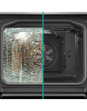 Gorenje GEC5C41SG kerámialapos tûzhely, 70L, 4 fõzõzóna, A energiaosztály, szürke