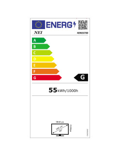 Nei 40NE6700 Smart LED Televízió, 100 cm, 4K Ultra HD