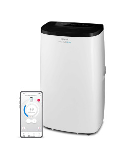 Sencor SAC MT1803CH Mobil klíma 970 W, 18 000 BTU/h, Hõmérsékletbeállítás 17-30 °C, WIFI és Sencor HOME app, Fehér