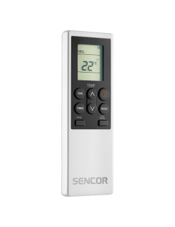 Sencor SAC MT1803CH Mobil klíma 970 W, 18 000 BTU/h, Hõmérsékletbeállítás 17-30 °C, WIFI és Sencor HOME app, Fehér