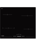 Sharp KH6V08BS00EU beépíthetõ fõzõlap, Vitrokerámia, 5900 W, 4 fõzõzóna, 60 cm, Érintõ vezérlés, Idõzítõ funkció