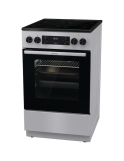Gorenje GEC5C41SG kerámialapos tûzhely, 70L, 4 fõzõzóna, A energiaosztály, szürke