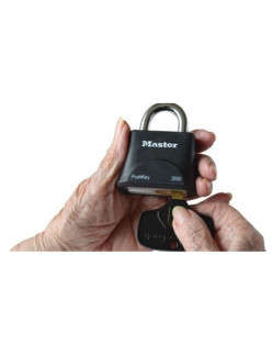 MasterLock 2650EURD PushKey lakat, kézmozgásban korlátozottak érdekében