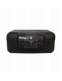 Master Lock L1200 tûzálló széf, 15.5x36.2x28.4cm, fekete, 2 kulccsal
