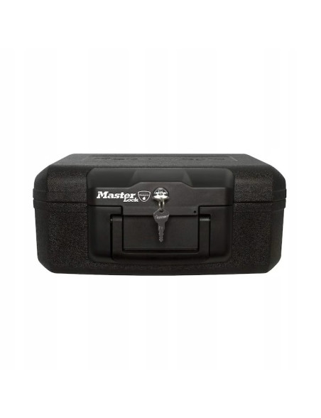 Master Lock L1200 tûzálló széf, 15.5x36.2x28.4cm, fekete, 2 kulccsal