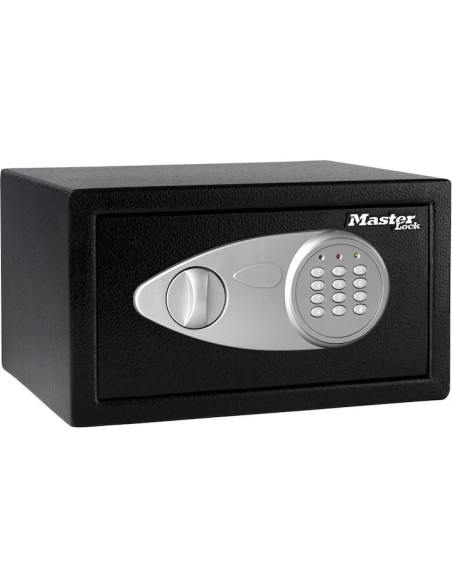Safe Master Lock X125ML, 33,3 l, elektronikus kód, tömör acél, Fekete