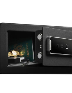 MasterLock LX110BEURHRO Kompakt széf, biometrikus, fekete
