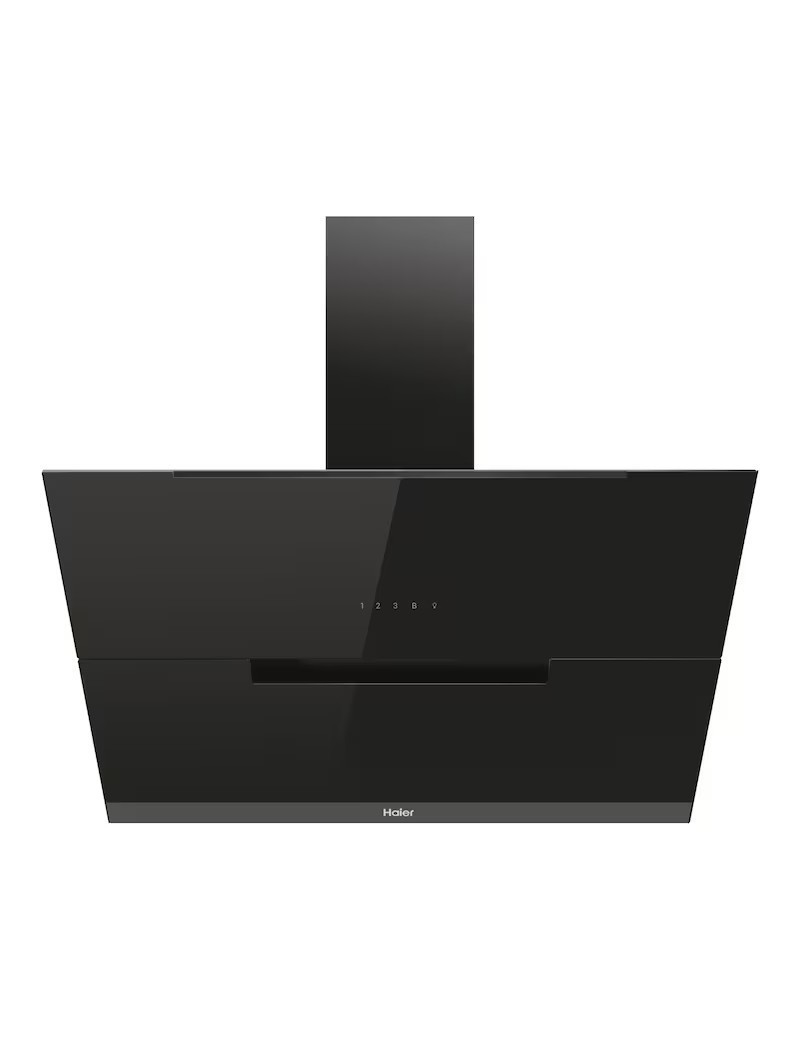 Haier HADG9DCS56B dekoratív páraelszívó, 650 m3/h szívóteljesítmény, 3 teljesítményfokozat, Booster funkció, Touch, 90cm, A++ en