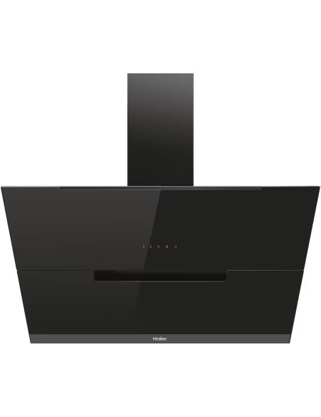 Haier HADG9DCS56B dekoratív páraelszívó, 650 m3/h szívóteljesítmény, 3 teljesítményfokozat, Booster funkció, Touch, 90cm, A++ en