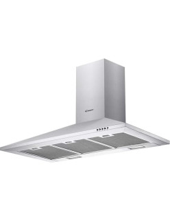 Candy CCE119/1X Beépíthetõ páraelszívó, 90 cm, 305 m3/h, 1 motor, Fém szûrõ, LED, 90 cm, Inox