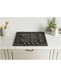 Beépíthetõ fõzõlap Candy CHW6BR4WGTGH, Gáz, 4 fûtési zóna, 60 cm, Antracit