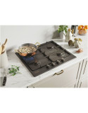 Beépíthetõ fõzõlap Candy CHW6BR4WGTGH, Gáz, 4 fûtési zóna, 60 cm, Antracit