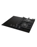 Gorenje Beépíthetõ fõzõlap GCE691BSC, Vegyes, 2 fõzõzóna, 2 gázégõ, Gombvezérlés, Öntöttvas grill, Maradékhõ jelzõ, 60 cm, Feket