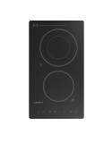 Kerámia beépíthetõ fõzõlap Crown VCP 32D, 3000W, Idõzítõ, Dupla, Érintõképernyõ, Fekete