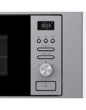 Gorenje BM201AG1X beépíthetõ mikróhullámú sütõ, 20 l, 800 W, Grill, Smart Display, AquaClean, Inox